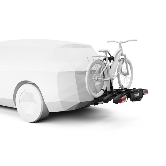 THULE EASYFOLD 3 3-BIKE PLATFORM TOWBAR BIKE RACK THULE EASYFOLD 3 3-BIKE PLATFORM TOWBAR BIKE RACK