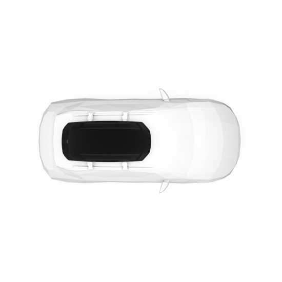 THULE FORCE 3 M ROOF BOX BLACK 400L THULE FORCE 3 M ROOF BOX BLACK 400L