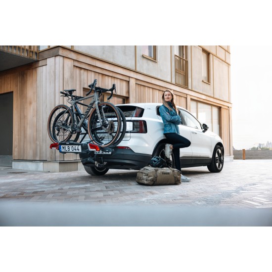 THULE OUTPACE TILT 3 BIKE PLATFORM TOW BAR RACK 13 PIN THULE OUTPACE TILT 3 BIKE PLATFORM TOW BAR RACK 13 PIN