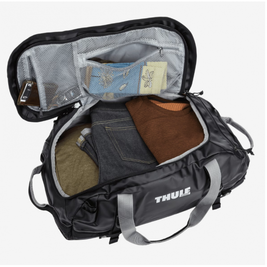 THULE CHASM 40L DUFFEL BAG BLACK