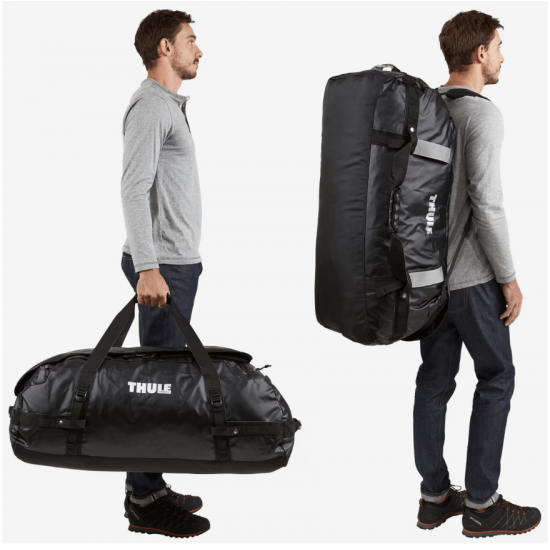 THULE CHASM 130L DUFFLE BLACK