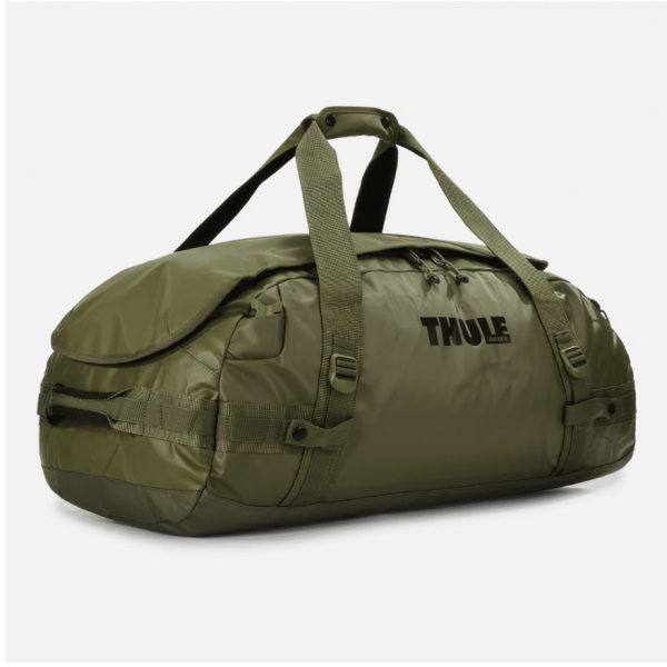 THULE CHASM 70L DUFFEL BAG OLIVINE GREEN