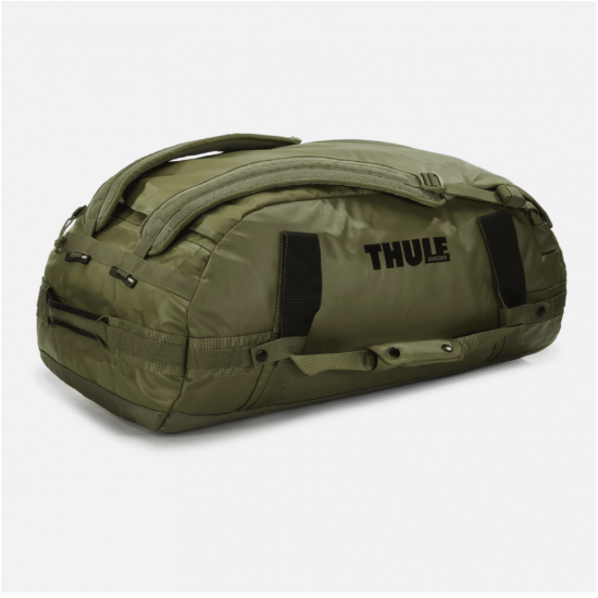 THULE CHASM 70L DUFFEL BAG OLIVINE GREEN