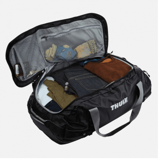 THULE CHASM 70L DUFFEL BAG BLACK