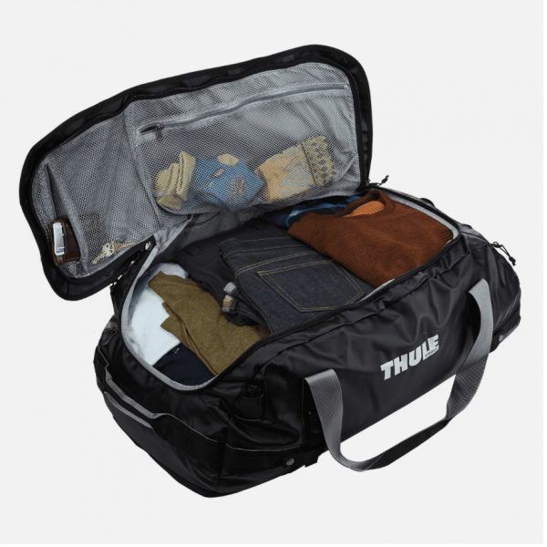 THULE CHASM 70L DUFFEL BAG BLACK