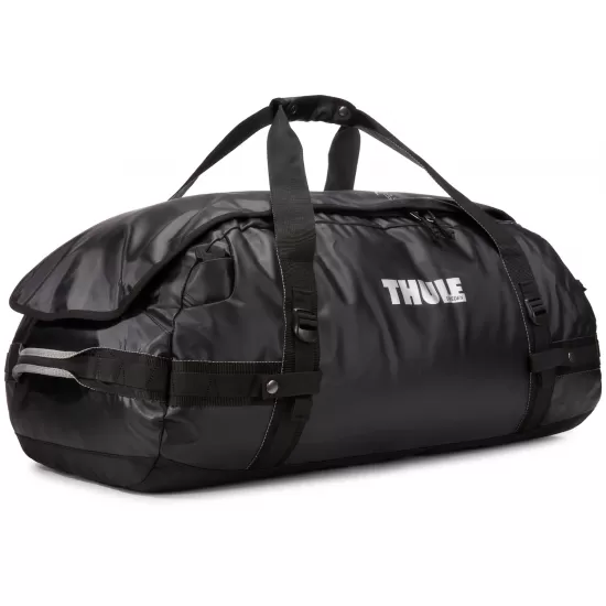 THULE CHASM 90L DUFFEL BAG BLACK THULE CHASM 90L DUFFEL BAG BLACK