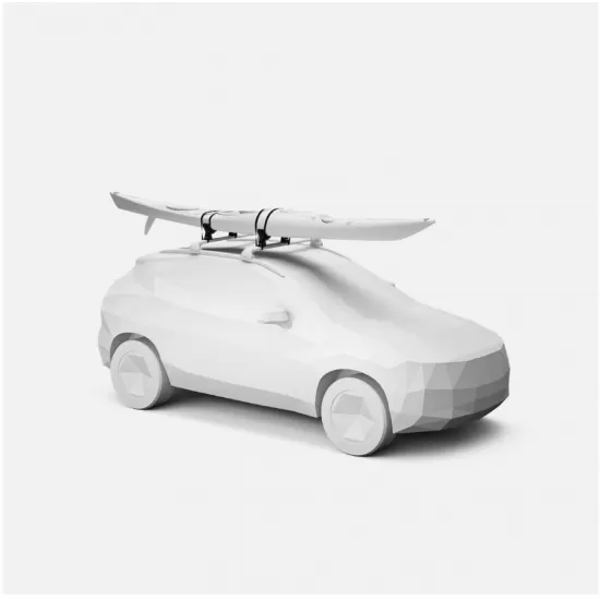 THULE DOCKGRIP KAYAK CARRIER THULE DOCKGRIP KAYAK CARRIER
